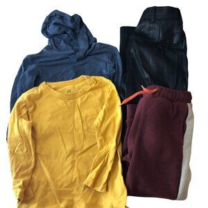 Toddler Boys 2T 4 Piece Clothing Lot T Shirt Dress Pants Sweatpants Hoodie